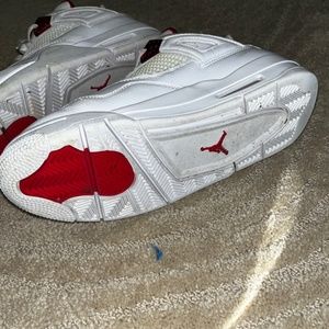 jordan retro 4 red metallic